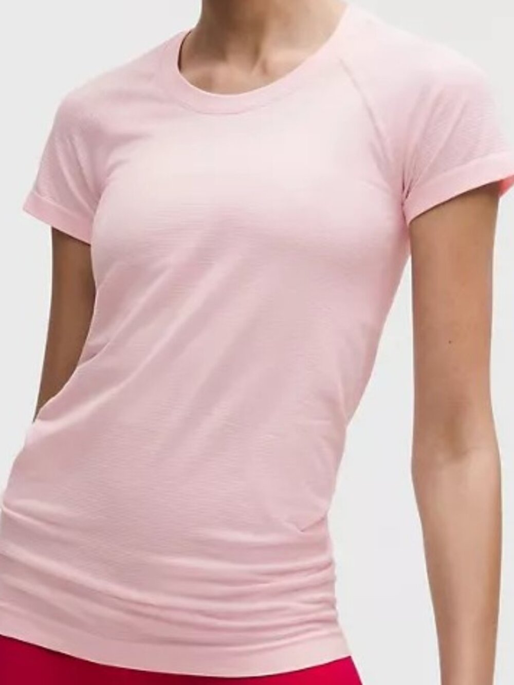 Lululemon Swiftly Tech Short Sleeve 2.0 Pink Like new. Workout top